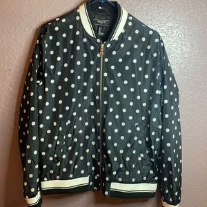 Polka dot Bomber Jacket